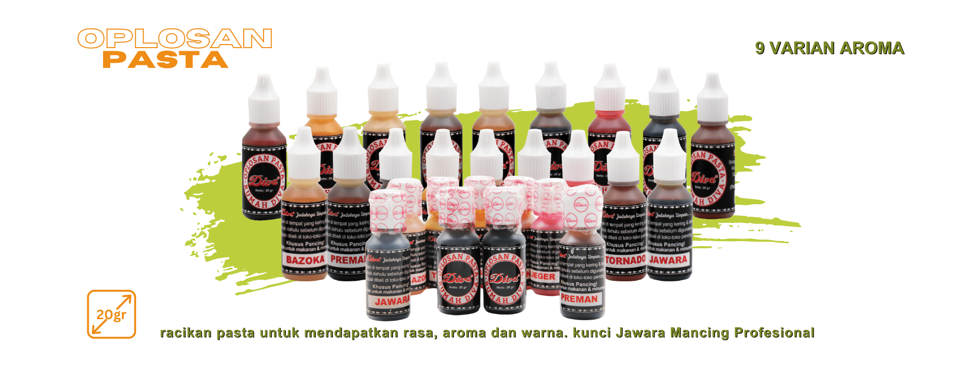 Pancing Pasta Umpan Kolam